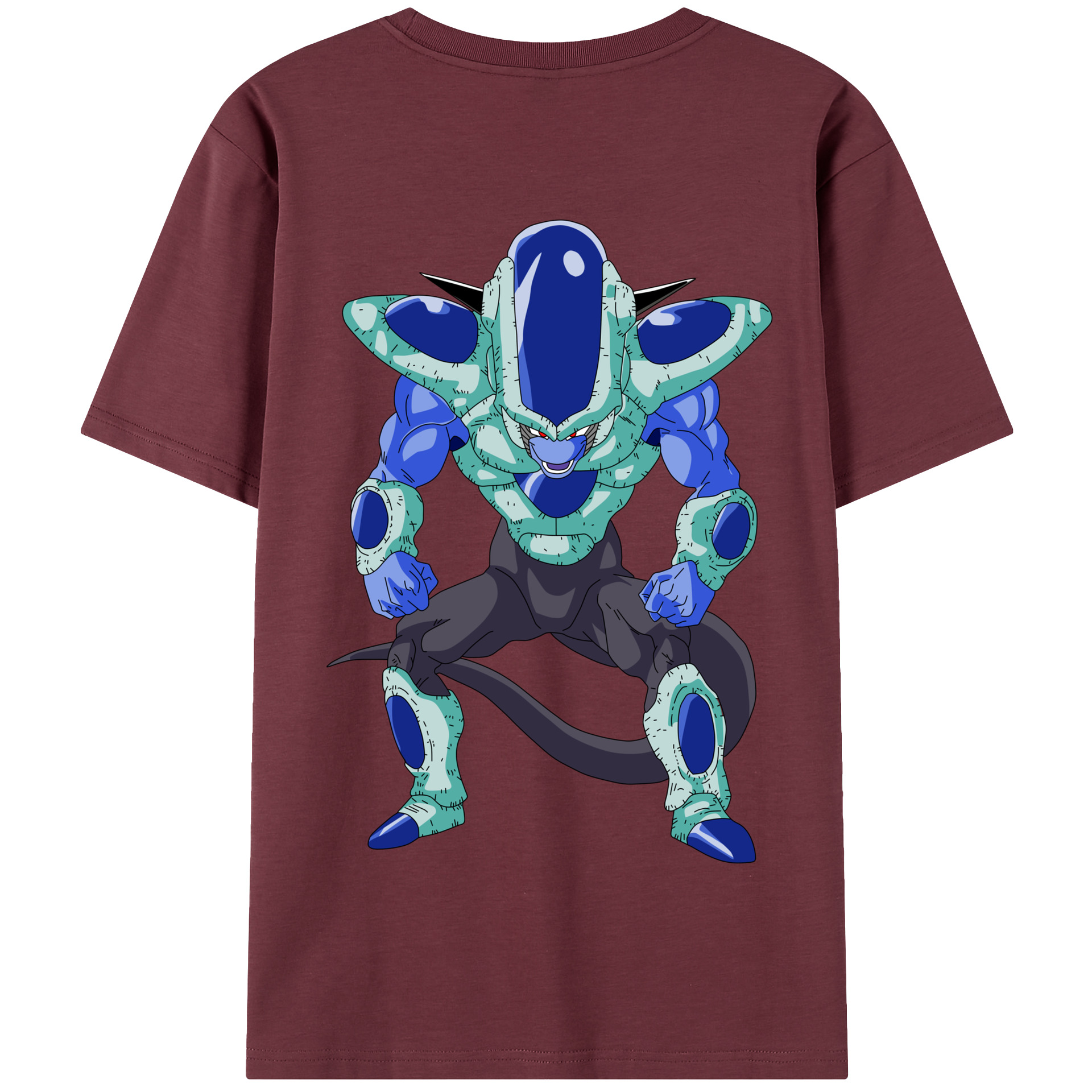 （画像用） ドラゴンボール フリーザ DRAGON BALL Frieza 綿100％半袖Tシャツ（背面プリント）